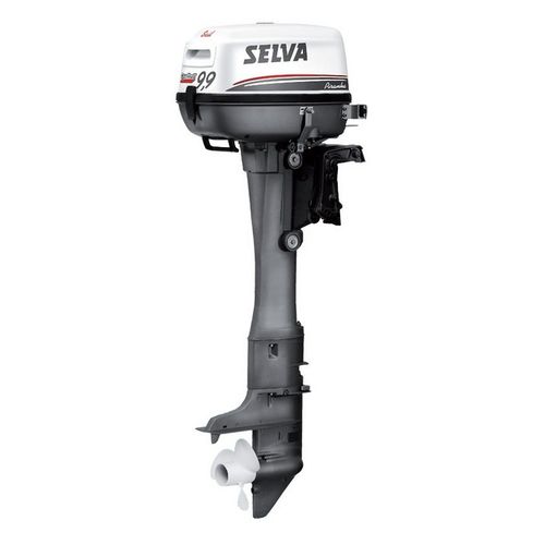 Langschafts-Motor - PIRANHA SAIL 9,9 - Selva Outboard Motors - Benzin / für Freizeitschifffahrt / für Berufsschiffe