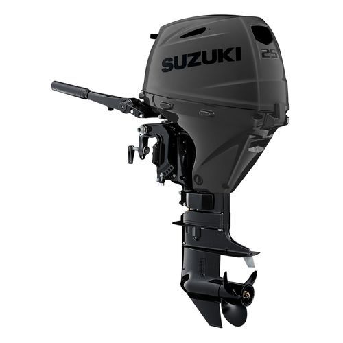 Außenborder-Motor - DF25A STEALTH - Suzuki Marine Europe - Benzin / zur beruflichen Nutzung / für Boot