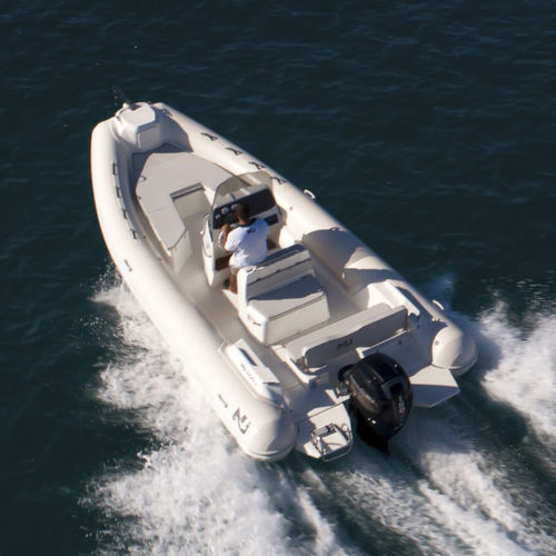 Außenborder-Schlauchboot - NJ 650 XL - Nuova Jolly - halbstarr / mit Mittelkonsole / Open