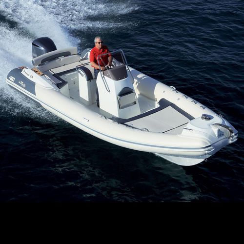 Außenborder-Schlauchboot - Prince 23 - Nuova Jolly - halbstarr / mit Mittelkonsole / Open