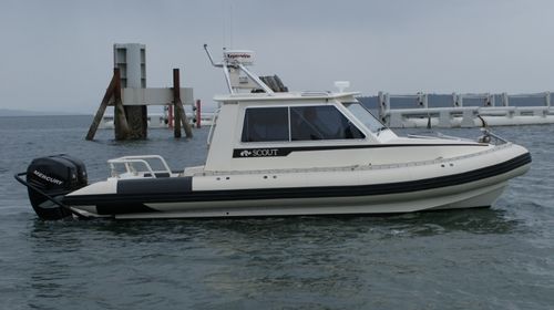Lotsenboot Berufsschiff - T240XL CABIN - Titan - Außenborder / Festrumpf-Schlauchboot