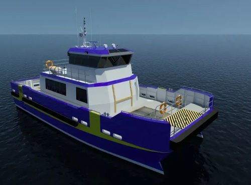 Crewboot-Berufsschiff - SURFERCAT 1800 - Chantiers Allais - Katamaran / Inboard-Hydrojet / Aluminium