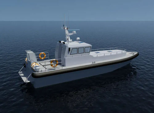 Patrouillenboot Berufsschiff - INTERCEPT 50 - Chantiers Allais - Inboard-Hydrojet / Aluminium