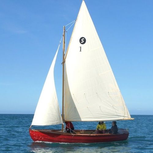 Traditionelles Segelboot - Stir Ven 19 - Grand Largue - Daysailer / 1 Kabine / Holz