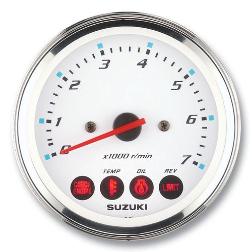 Analoger Drehzahlmesser - 34200-93J14 - Suzuki Marine - für Boot / Stundenzähler