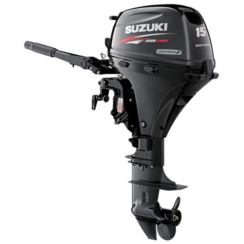 Außenbordmotor - DF15A - Suzuki Marine - Benzin / für Freizeitschifffahrt / tragbar