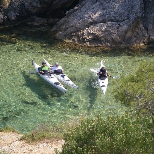 Sport-Wanderfahrt-Kajak - KITIWEC - Plasmor - Meer / für Erwachsene / 1 Platz