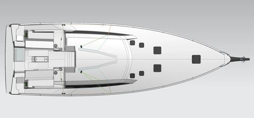 Segelboot für sportliches Fahrtensegeln - 50-2 - POGO STRUCTURES - Regatta / 3 Kabinen / 4 Kabinen
