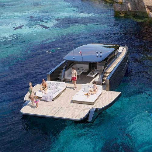 Katamaran-Motoryacht - Ultima 55 - Sunreef Yachts - für Kreuzfahrten / mit Steuerhaus / Open