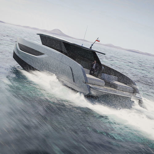 Express-Cruiser / Innenborder - Ultima 44 - Sunreef Yachts - hybrid / Hardtop / für sportliches Fahrtensegeln