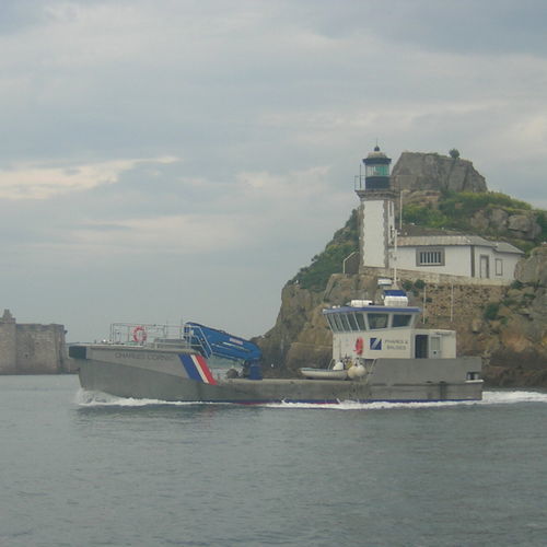 Arbeitsboot Berufsschiff - CHARLES CORNIC - Chantier Naval Delavergne - Innenborder / Aluminium / Festrumpf