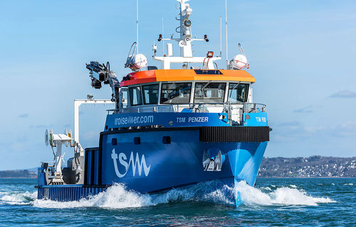 Arbeitskahn - TSM PENZER - Chantier Naval Delavergne - Aluminium