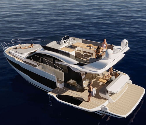 Express-Cruiser / Innenborder - 440 FLY - Galeon - zweimotorig / Flybridge / max. 14 Personen