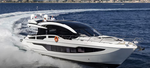 Motoryacht für Kreuzfahrten - 650 SKY - Galeon - Flybridge / 3 Kabinen / 4 Kabinen
