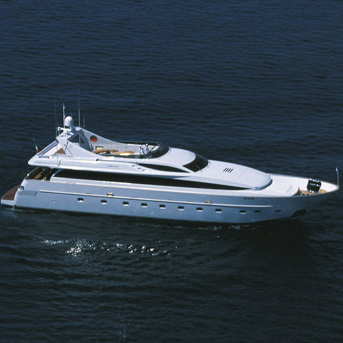 Superyacht für Kreuzfahrten - M/Y SE AL MAR CALA LA LUNA - Admiral yachts - Flybridge / Aluminium