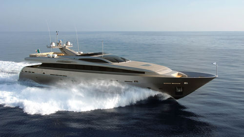 Superyacht für Kreuzfahrten - M/Y AQUA - Admiral yachts - Flybridge / Gleiter / Aluminium