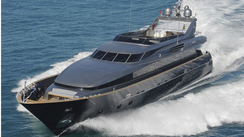 Superyacht für Kreuzfahrten - M/Y FRAMURA - Admiral yachts - Flybridge / Verdränger Rumpf / Aluminiumlegierung