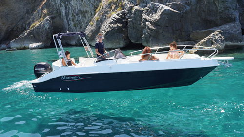 Außenborder-Konsolenboot - Eden 22 - Cantiere Nautico Marinello - mit Seitenkonsole / max. 9 Personen / Sonnendeck