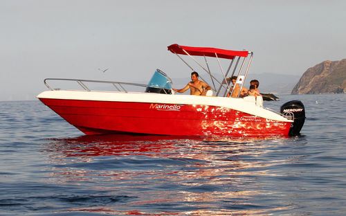 Außenborder-Konsolenboot - Elena 6.50 - Cantiere Nautico Marinello - mit Mittelkonsole / Sportfischer / Glasfaser