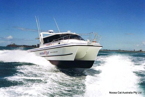 Passagierboot Berufsschiff - 4100 - Noosa Cat Australia - Katamaran / Innenborder