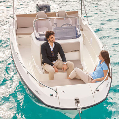 Außenborder-Konsolenboot - Activ 605 Open - Quicksilver Boats - mit Mittelkonsole / Sportfischer / max. 7 Personen