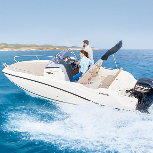Außenborder-Walkaround - Activ 605 Sundeck - Quicksilver Boats - mit Mittelkonsole / Open / max. 7 Personen