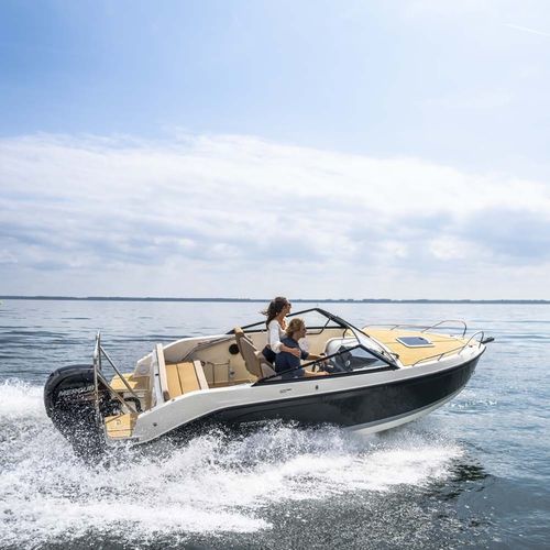 Außenborder-Daycruiser - Activ 605 Cruiser - Quicksilver Boats - Open / mit Doppelkonsole / für Kreuzfahrten