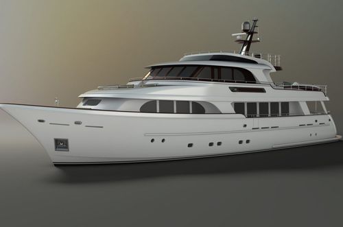 Superyacht für Kreuzfahrten - Selene 128 - Selene - für Expeditionen / Explorer / Raised Pilothouse