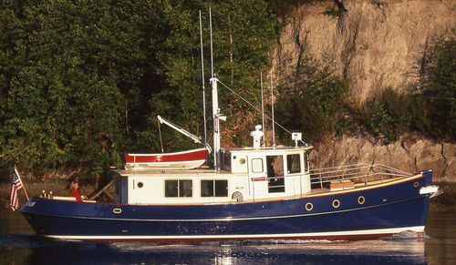 Innenborder-Trawler - Sockeye 45 - Devlin - Verdränger / mit Steuerhaus / Sportfischer