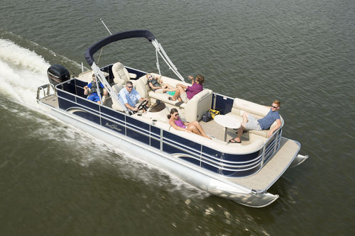 Außenborder-Pontonboot - 8523 Fish - Sunchaser Corp - Sportfischer / max. 12 Personen