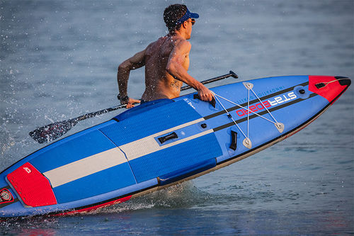 Aufblasbares SUP - ALL STAR AIRLINE - Starboard - Race / für Erwachsene / mehrfarbig