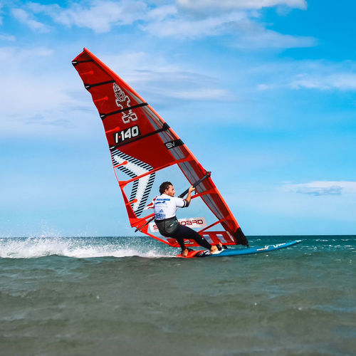 Schnelles Windsurfboard - iSONIC  - Starboard - Geschwindigkeit / Carbon