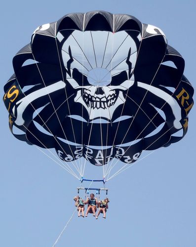 Maßgefertigter Parasailing-Fallschirm - Custom Design / Logos - WATERBIRD PARAKITES - 1-3er