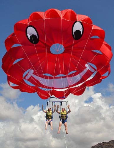 Parasailing-Fallschirm / 1-4er - SUPER TRADE 48 - WATERBIRD PARAKITES