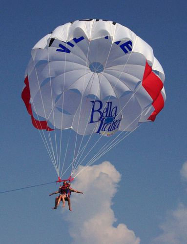 Maßgefertigter Parasailing-Fallschirm - SUPER TRADE 32 "beach" - WATERBIRD PARAKITES - 1-2er