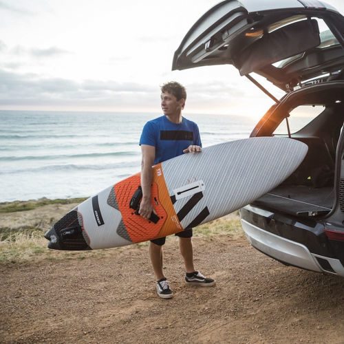 Geschwindigkeits-Windsurfboard - HARDCORE  - RRD Roberto Ricci Designs - Wave / Twin Fin / Verbundwerkstoff