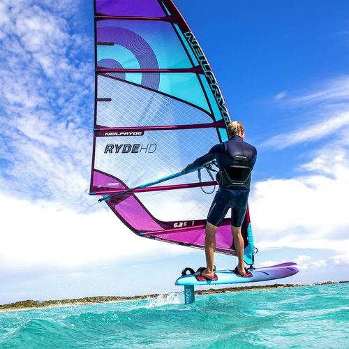 WindsurfSegel / Freeride RYDE NeilPryde Windsurfing 6 Segellatten