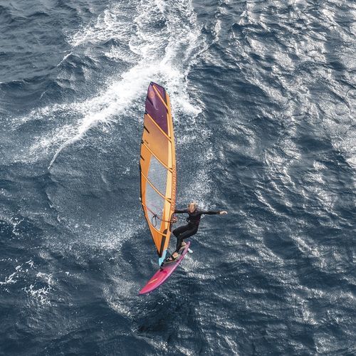 Windsurf-Segel / Wave - ATLAS - NeilPryde Windsurfing - RDM / 5 Segellatten / orange