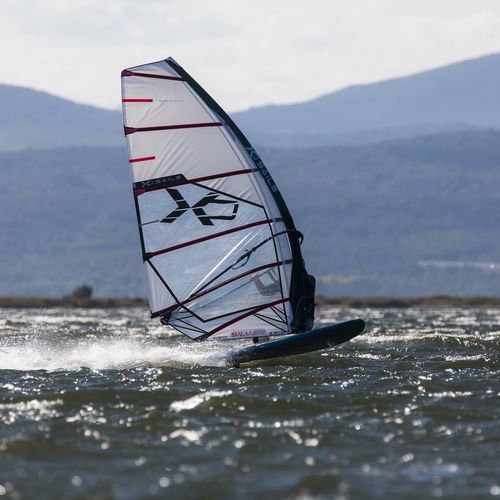 Windsurf-Segel / Freeride - Silver v7 - Exocet - Freerace / Slalom / 7 Segellatten