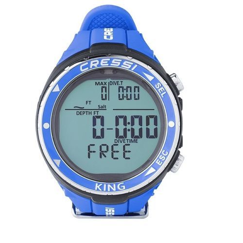 Armbanduhr-Tauchcomputer - KING - Cressi-Sub - Luft / für Apnoe-Taucher