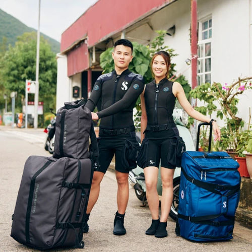 Wassersport-Short - Hybrid Cargo - Scubapro - für Männer / Neopren