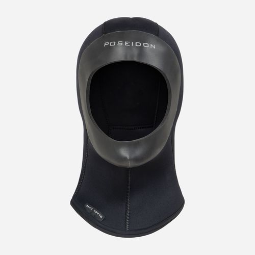 Kopfhaube für Berufstauchen - BLACK LINE  - Poseidon - Neopren