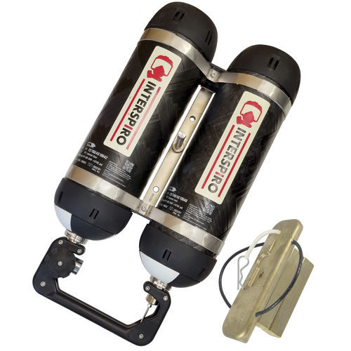 Luft-Tauchflasche - Divator Pro - Interspiro - Verbundwerkstoff / für Berufstauchen