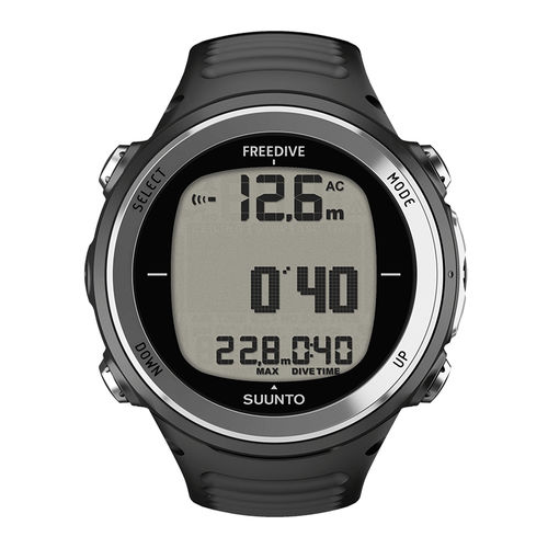 Armbanduhr-Tauchcomputer - D4F - Suunto - Luft / für Apnoe-Taucher