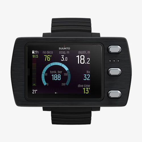 Armbanduhr-Tauchcomputer - EON STEEL BLACK - Suunto - Multigas