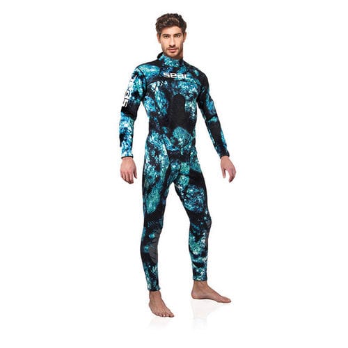 Nassanzug zum Speerfischen - BODY-FIT - Seac sub - Ganzkörper / Langarm / einteilig