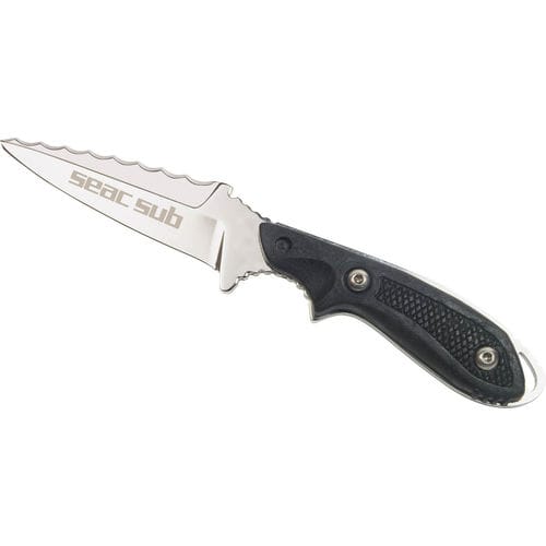 Tauchmesser - RIP FISH - Seac sub - mit doppelter Schneide / für Angelsport