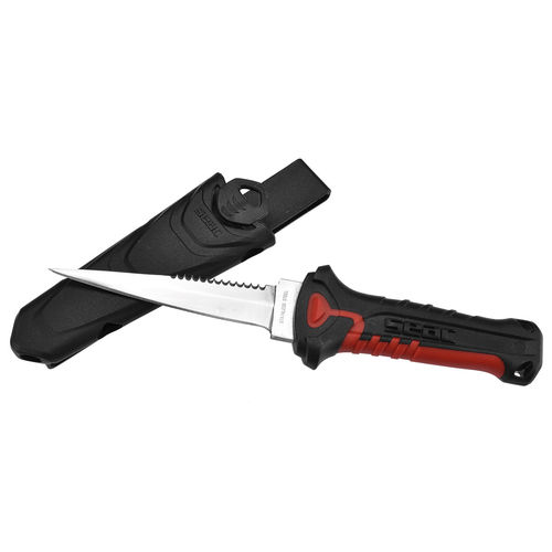 Tauchmesser - KATAN DAGA  - Seac sub - mit doppelter Schneide
