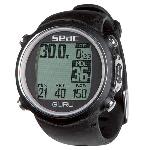 Armbanduhr-Tauchcomputer - Seac sub - Luft / Nitrox