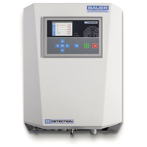 Gasdetektor - B-DETECTION PLUS i / s - BAUER KOMPRESSOREN GmbH - für Druckluft / für Atemluft